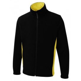 Two Tone Full Zip Fleece Jacket