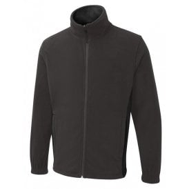 Two Tone Full Zip Fleece Jacket