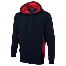 Two Tone Hooded Sweatshirt
